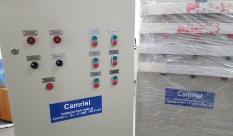 Шкафы управления рыбоводным оборудованием для узв